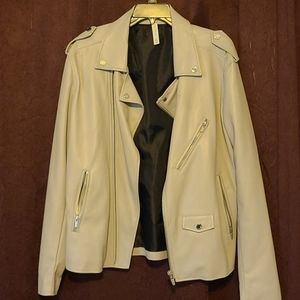 Mens Faux Leather Jacket